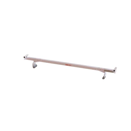 Weather Guard LADDER RACK For Use With Rack 234303 236303 Single Bar 70 Inch Width White Aluminum 233-3-03